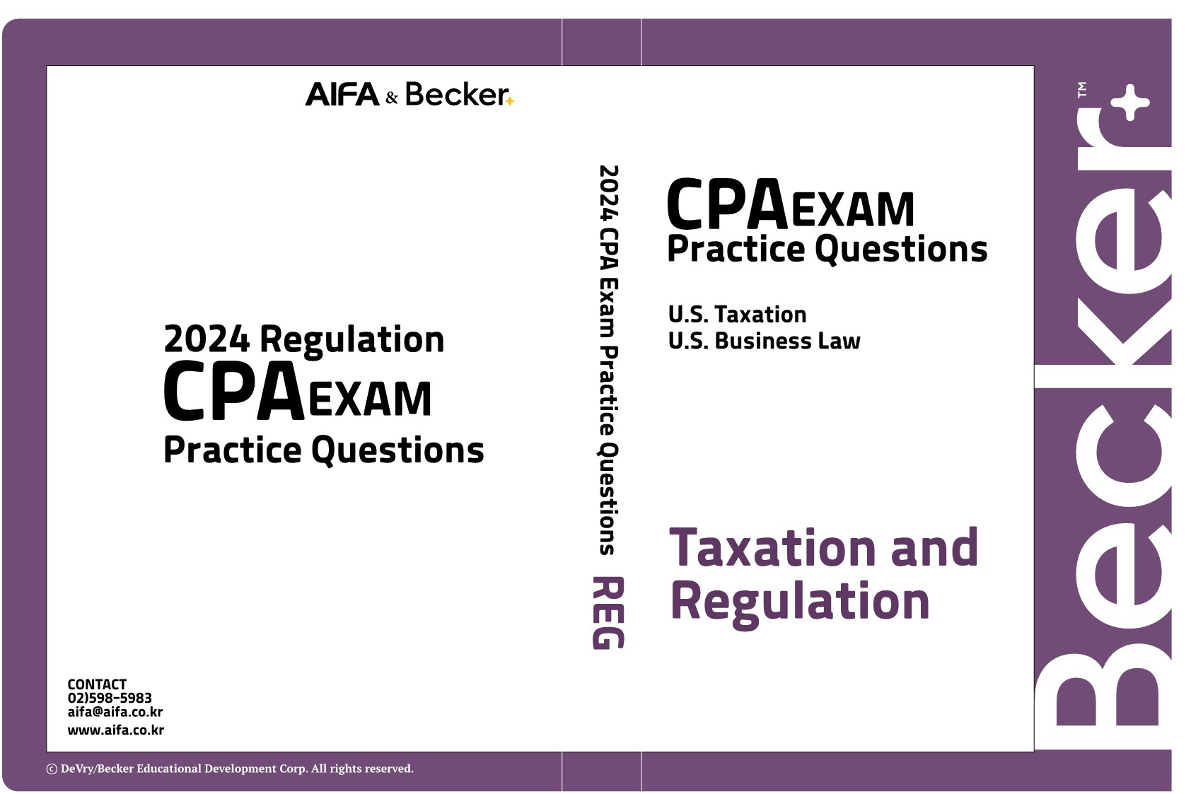 2024 BECKER - Regulation(REG) CPA EXAM